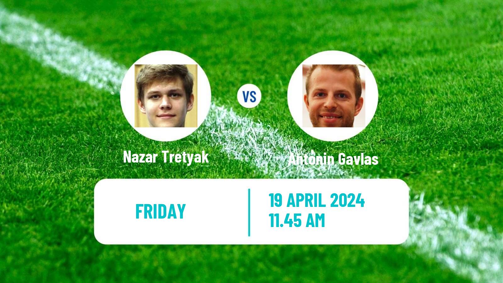 Table tennis Tt Star Series Men Nazar Tretyak - Antonin Gavlas