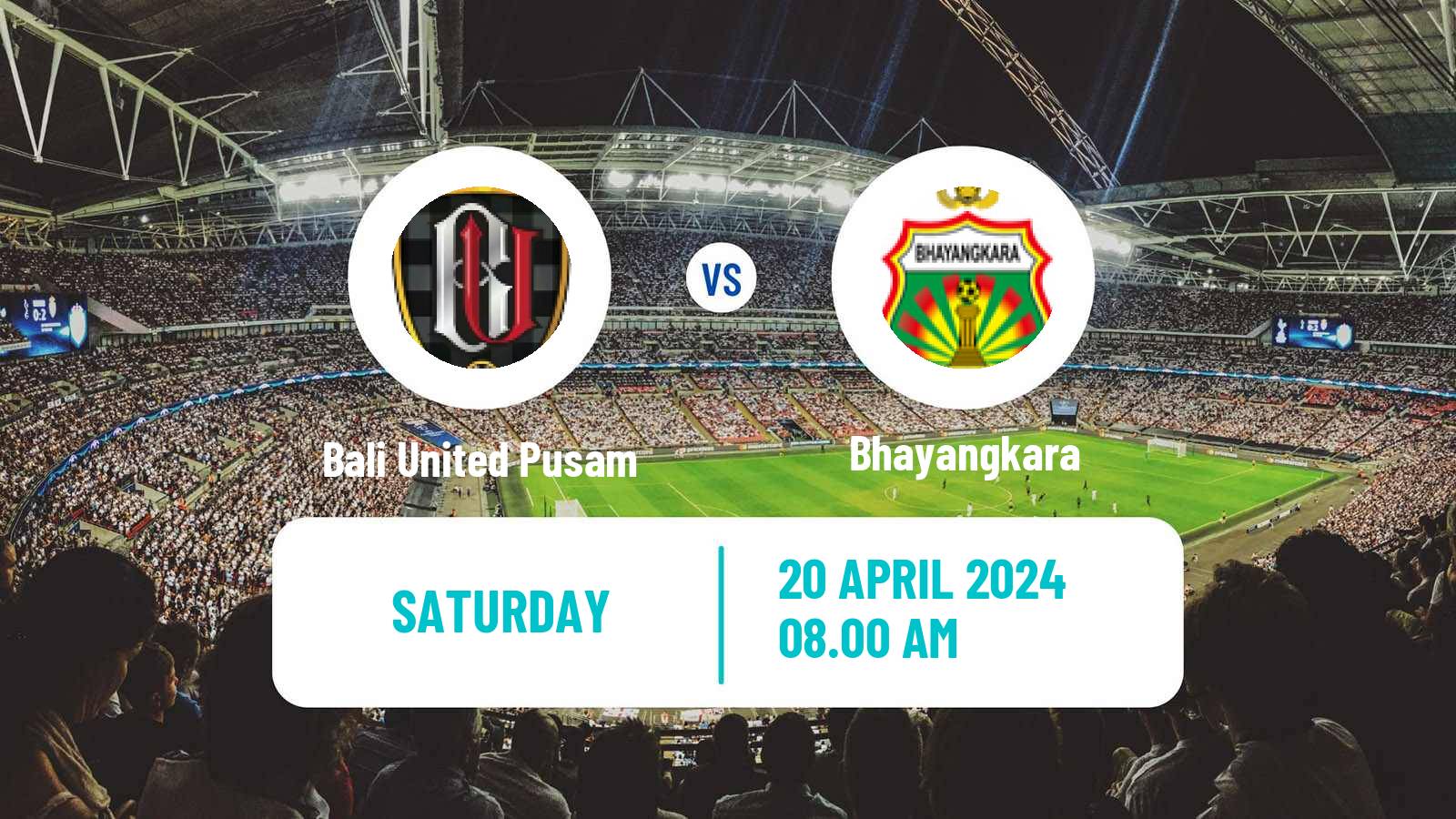 Soccer Indonesian Liga 1 Bali United Pusam - Bhayangkara