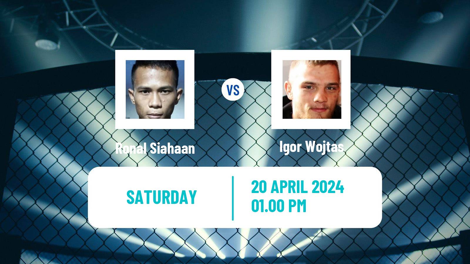MMA Flyweight Cage Warriors Men Ronal Siahaan - Igor Wojtas