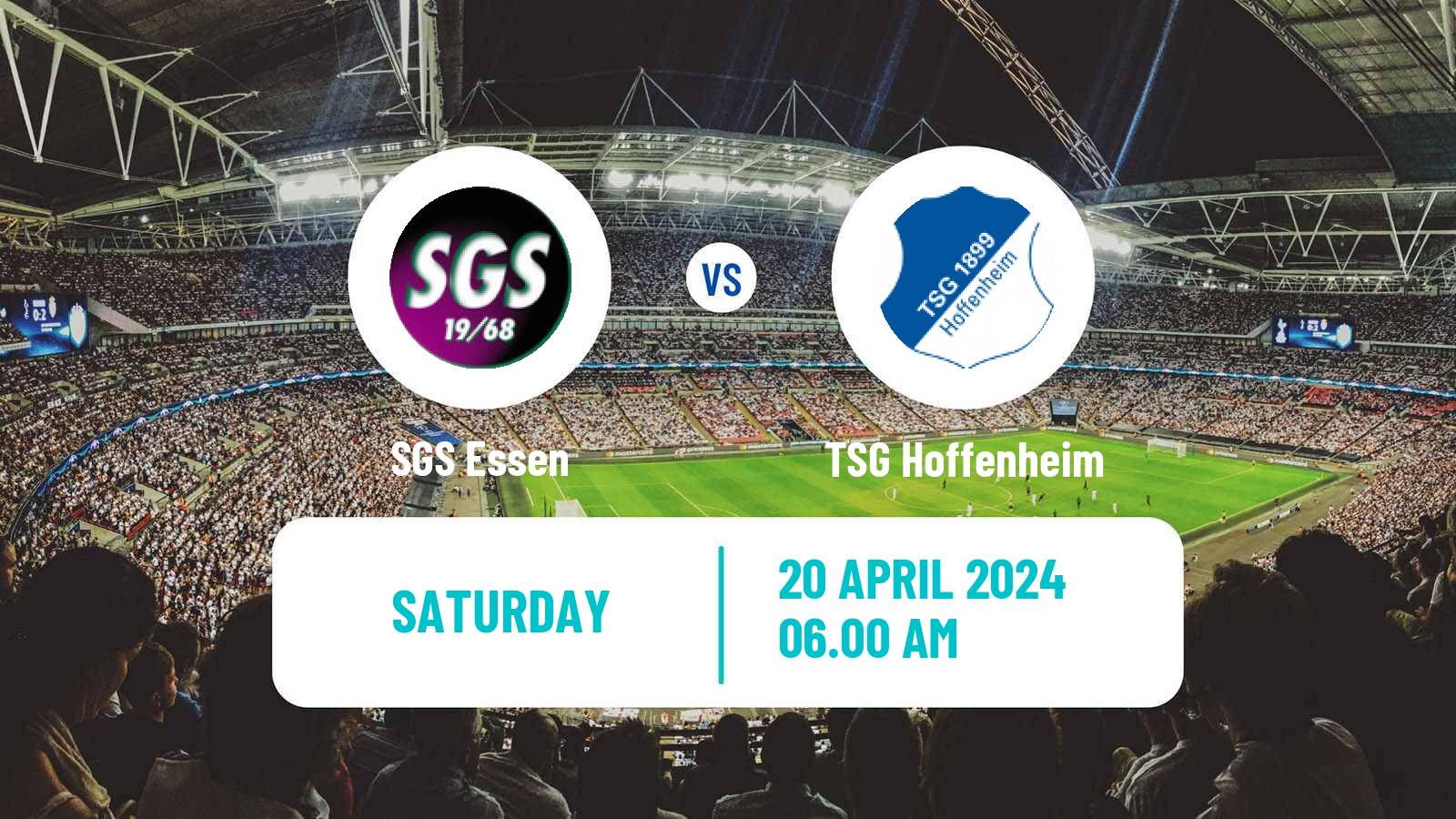 Soccer German Bundesliga Women SGS Essen - TSG Hoffenheim