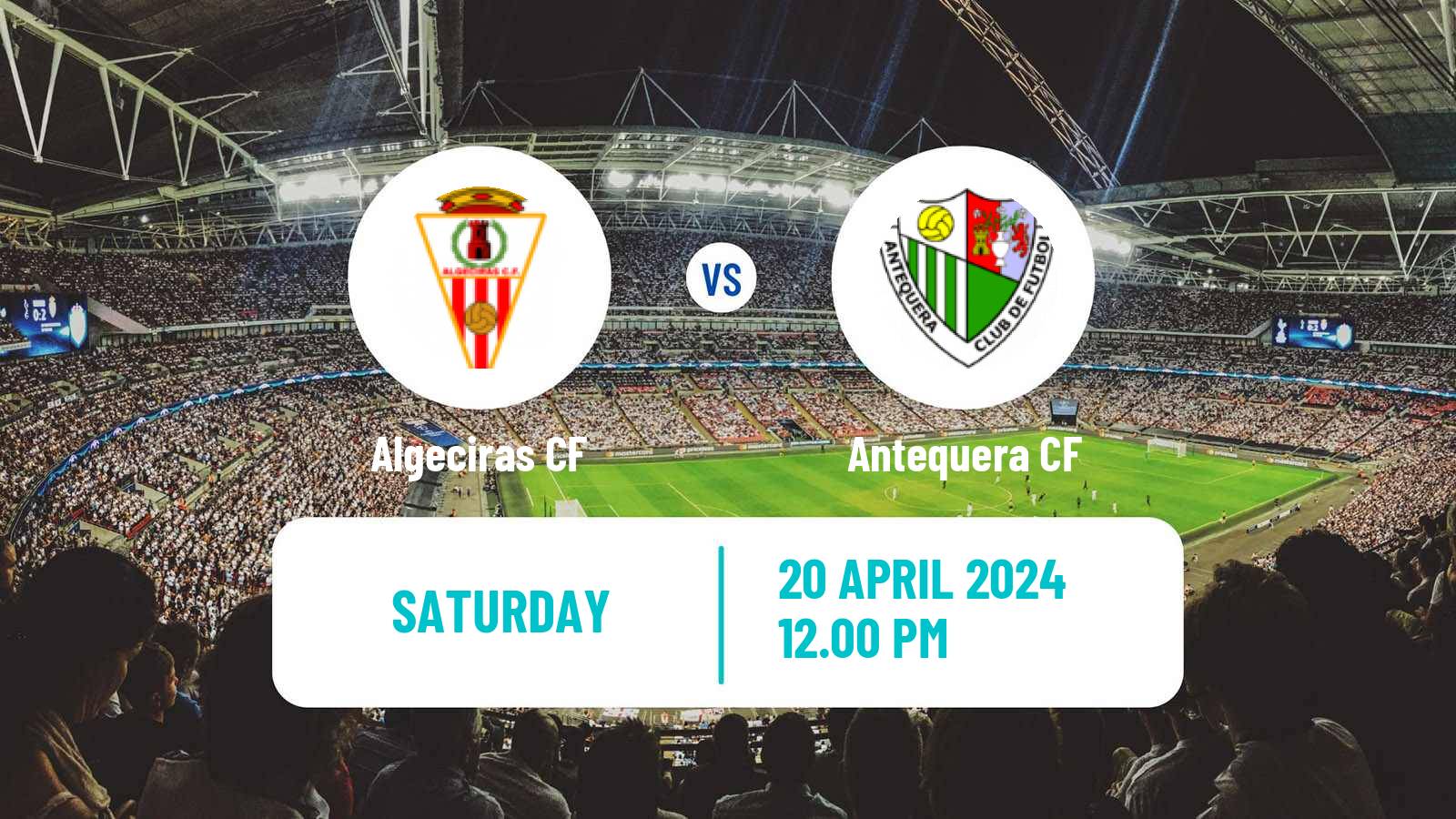Soccer Spanish Primera RFEF Group 2 Algeciras - Antequera