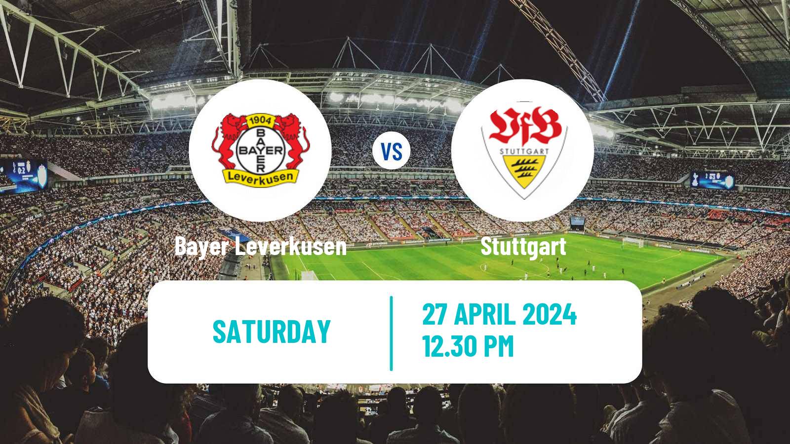 Soccer German Bundesliga Bayer Leverkusen - Stuttgart