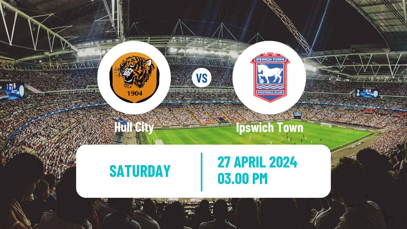 Soccer English League Championship Hull City - Ipswich Town