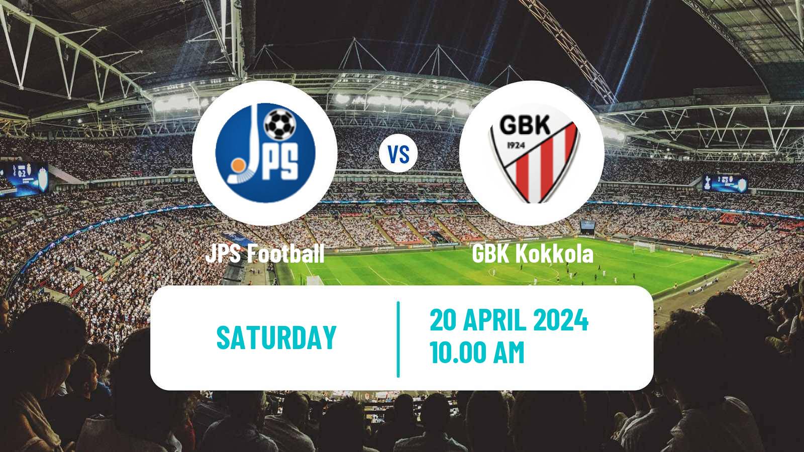 Soccer Finnish Kakkonen Group C JPS - GBK Kokkola