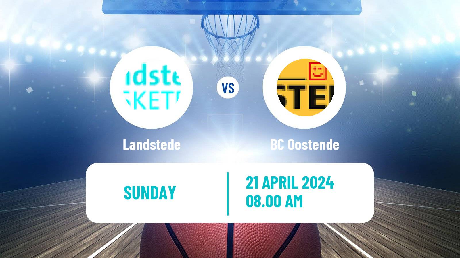 Basketball Dutch DBL Landstede - Oostende