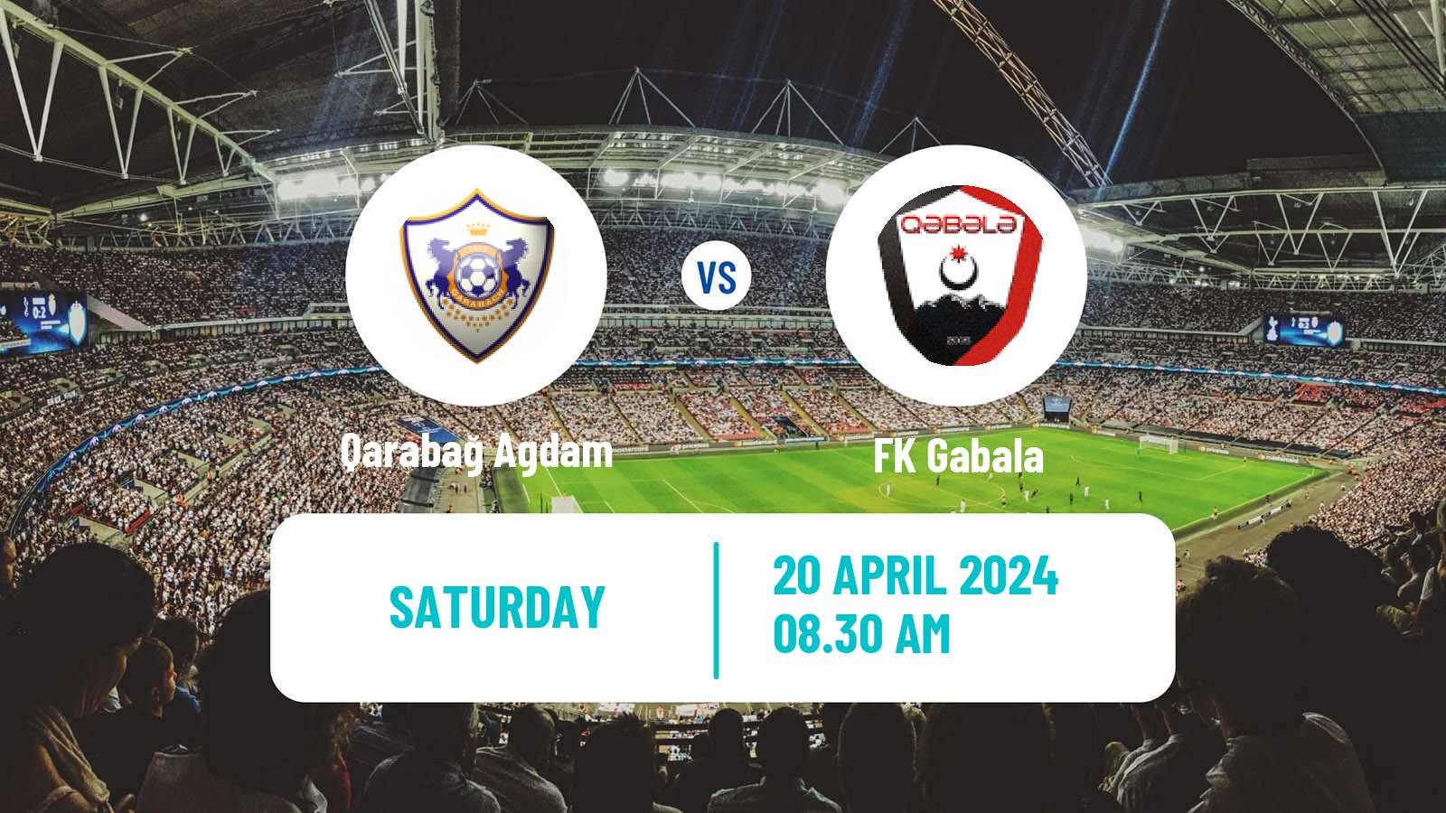 Soccer Azerbaijan Premier League Qarabağ Agdam - Gabala