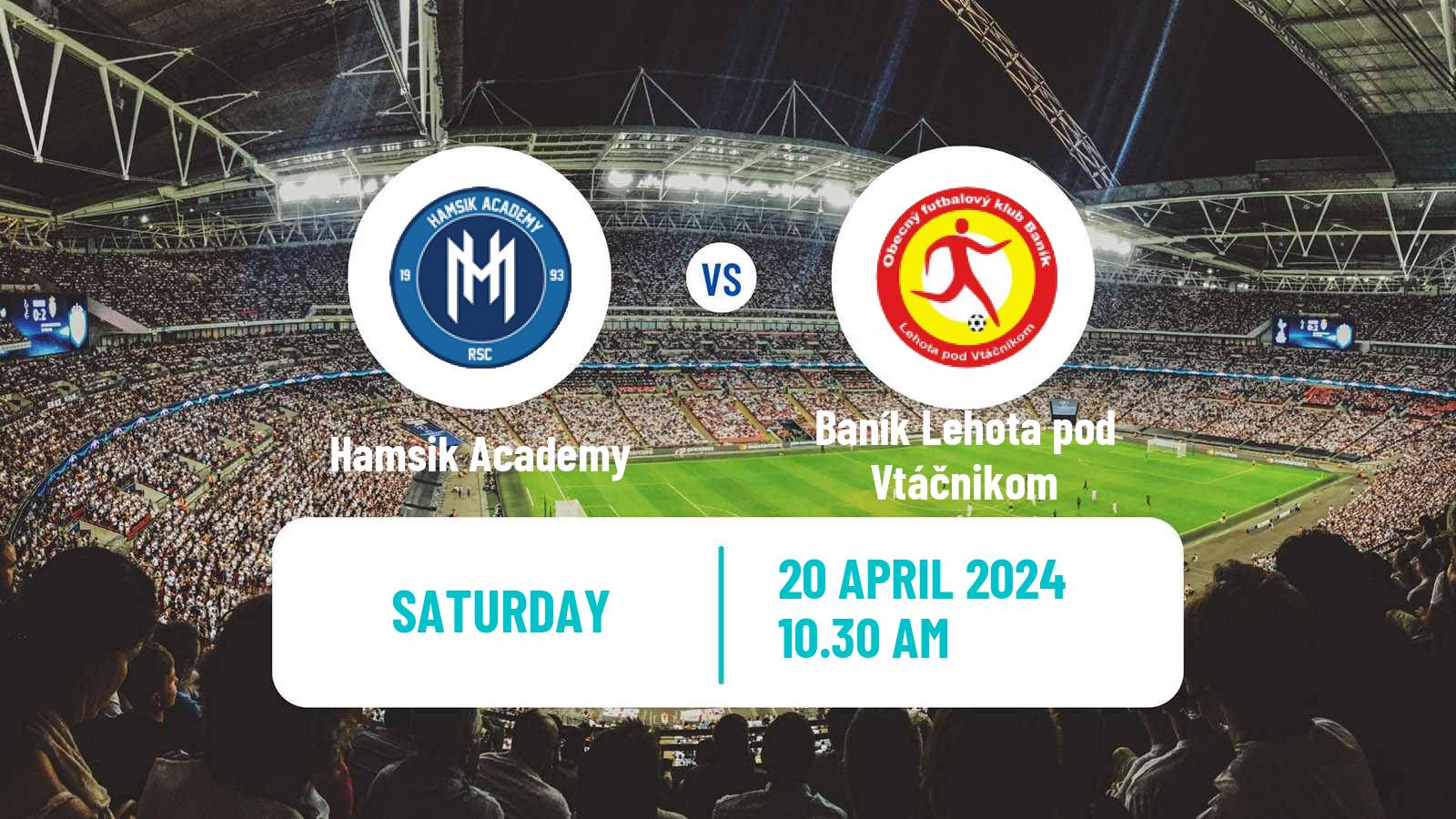 Soccer Slovak 3 Liga West Hamsik Academy - Baník Lehota pod Vtáčnikom