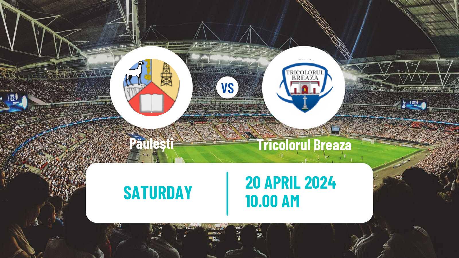 Soccer Romanian Liga 3 - Seria 4 Păuleşti - Tricolorul Breaza