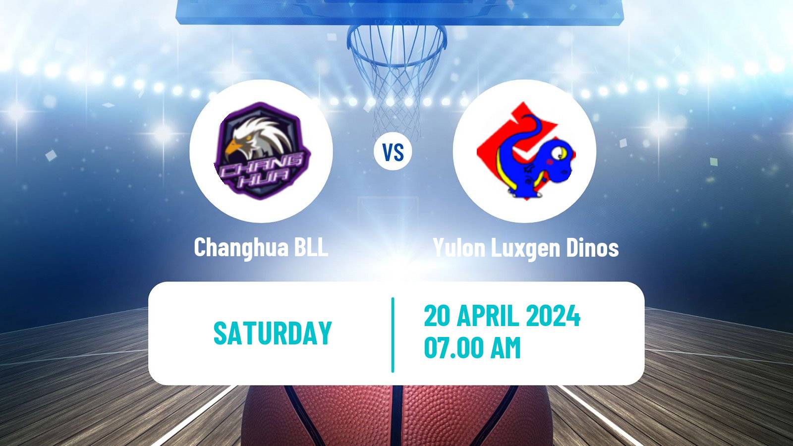 Basketball Taiwan SBL Changhua BLL - Yulon Luxgen Dinos
