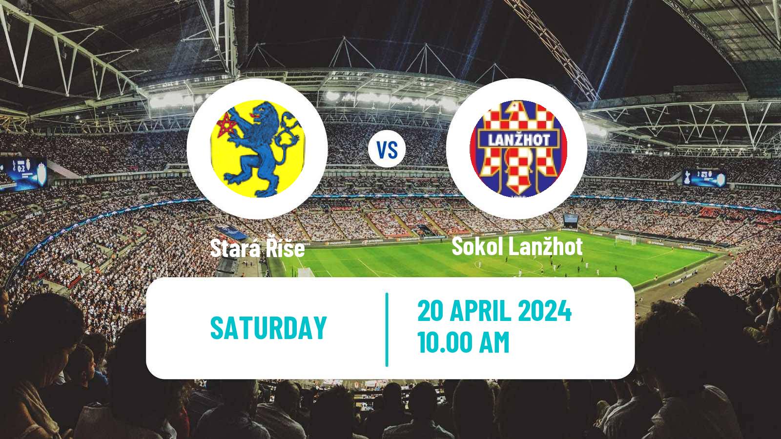 Soccer Czech Division D Stará Říše - Sokol Lanžhot