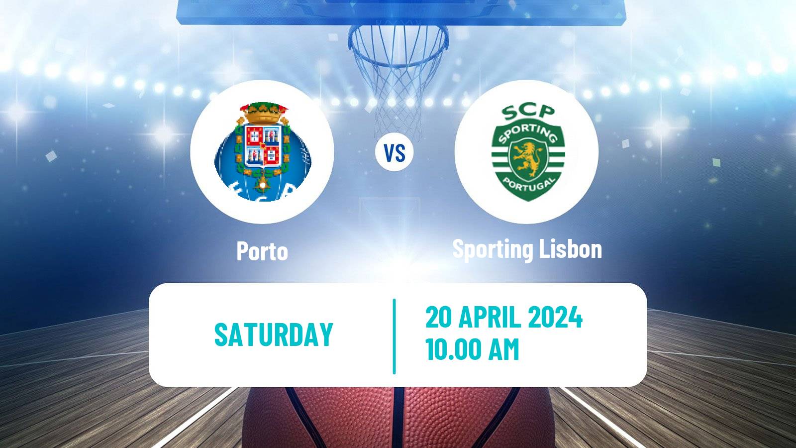 Basketball Portuguese LPB Porto - Sporting Lisbon