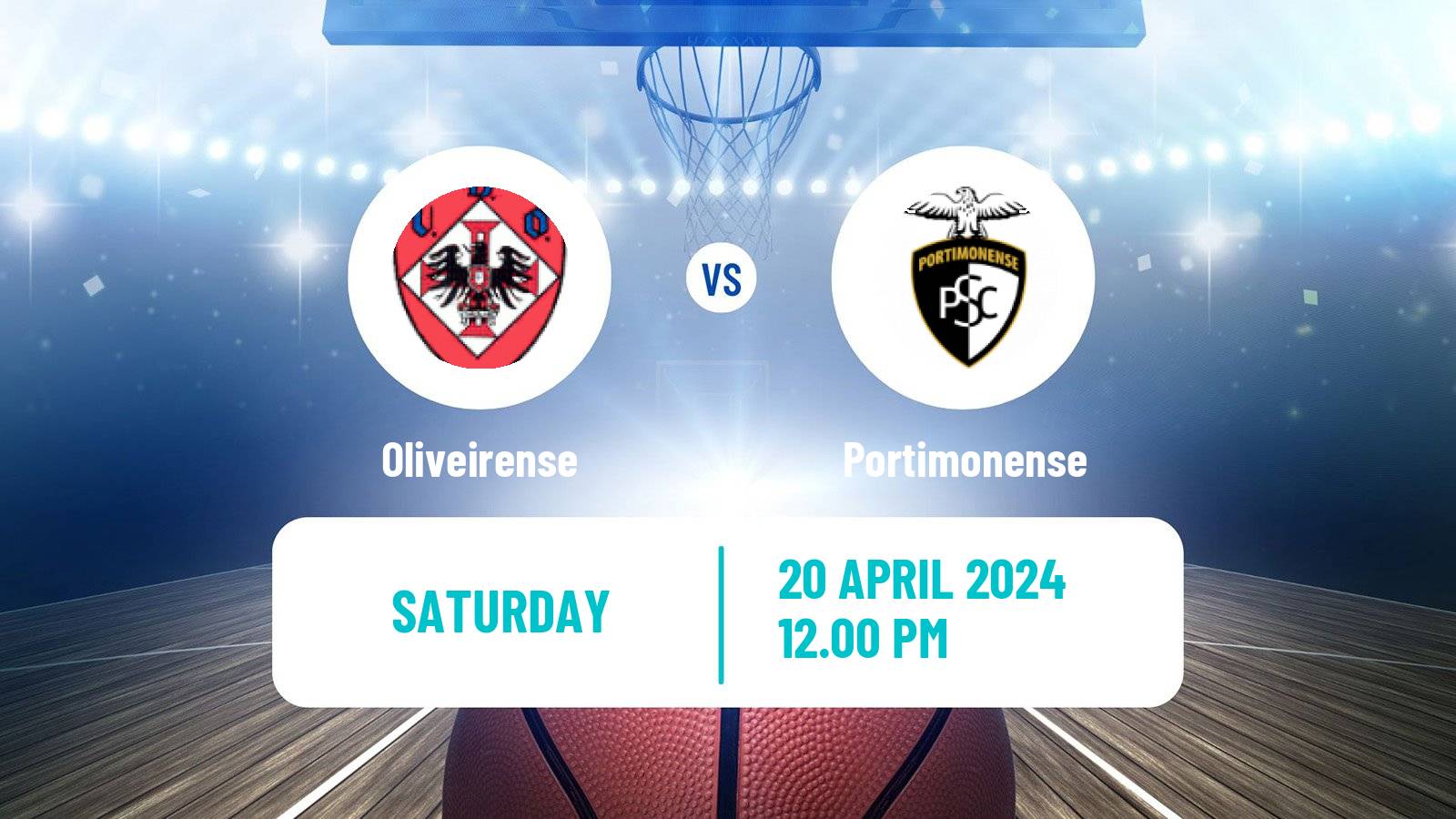 Basketball Portuguese LPB Oliveirense - Portimonense