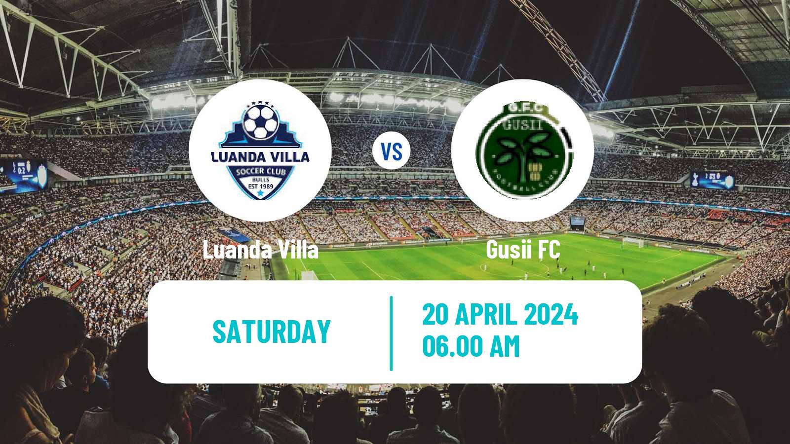 Soccer Kenyan Super League Luanda Villa - Gusii