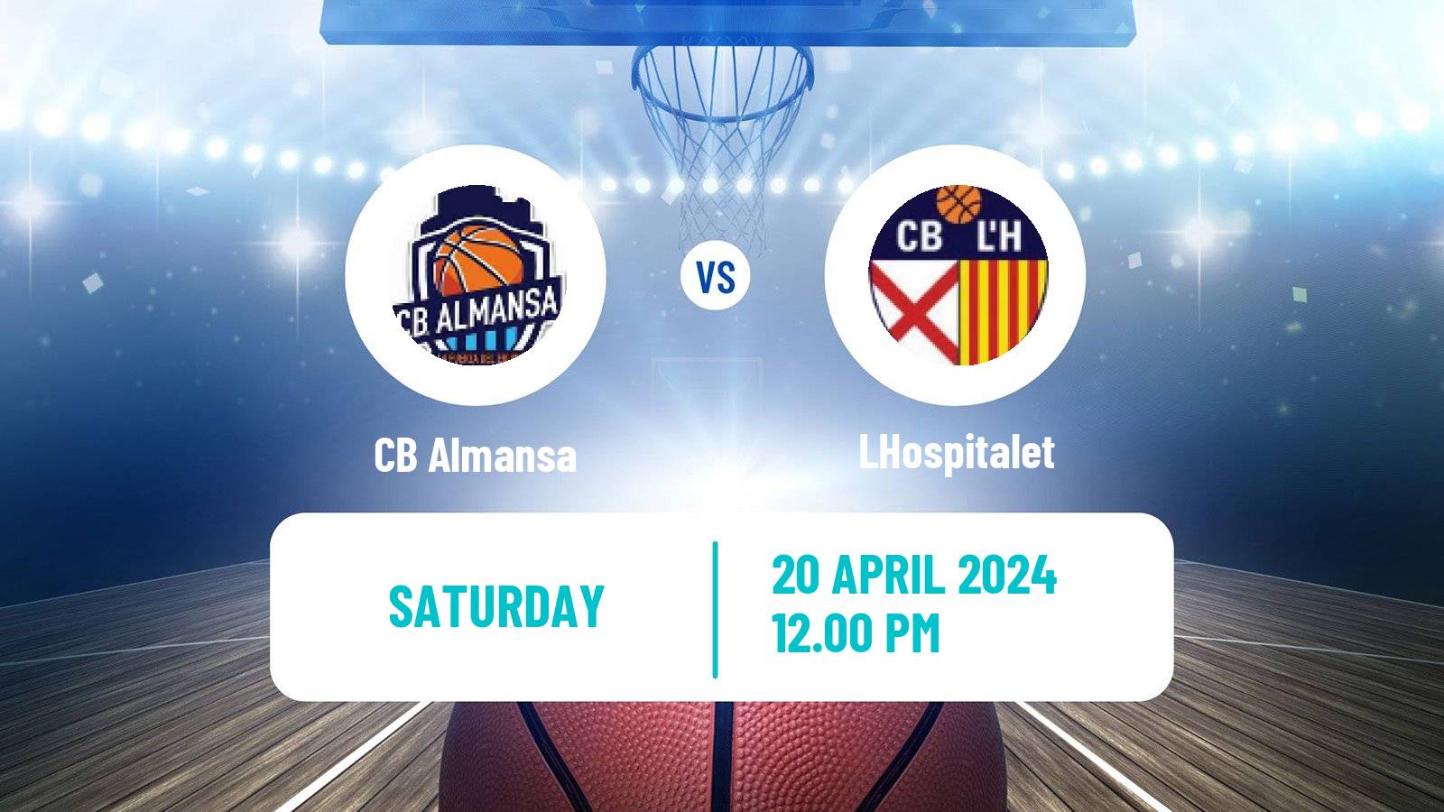 Basketball Spanish LEB Plata Almansa - LHospitalet