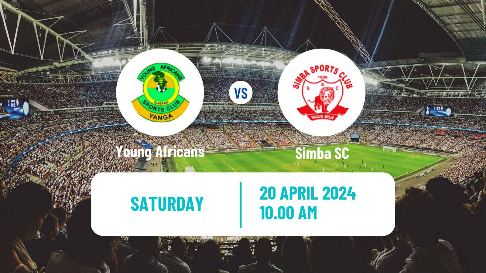 Soccer Tanzanian Premier League Young Africans - Simba