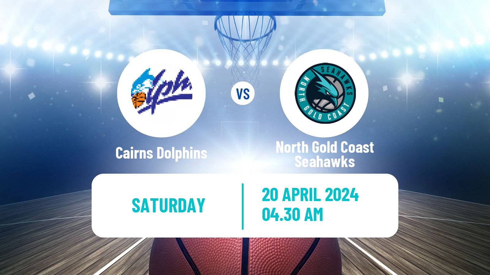 Basketball Australian NBL1 North Women Cairns Dolphins - North Gold Coast Seahawks