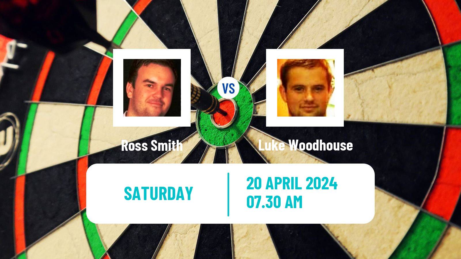 Darts European Tour 4 Ross Smith - Luke Woodhouse