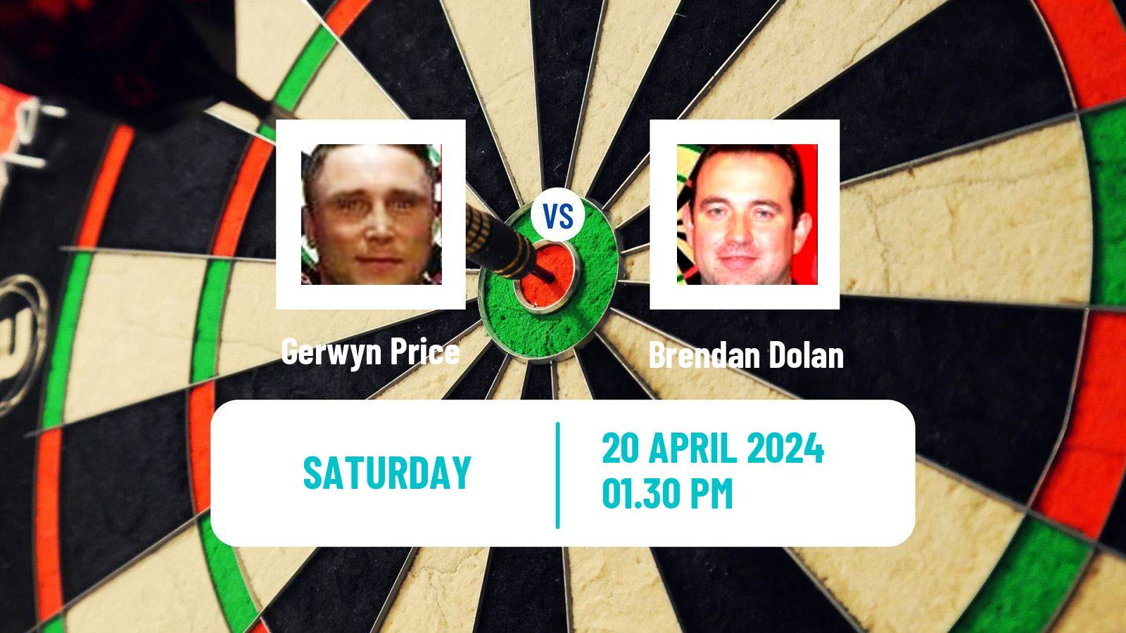 Darts European Tour 4 Gerwyn Price - Brendan Dolan