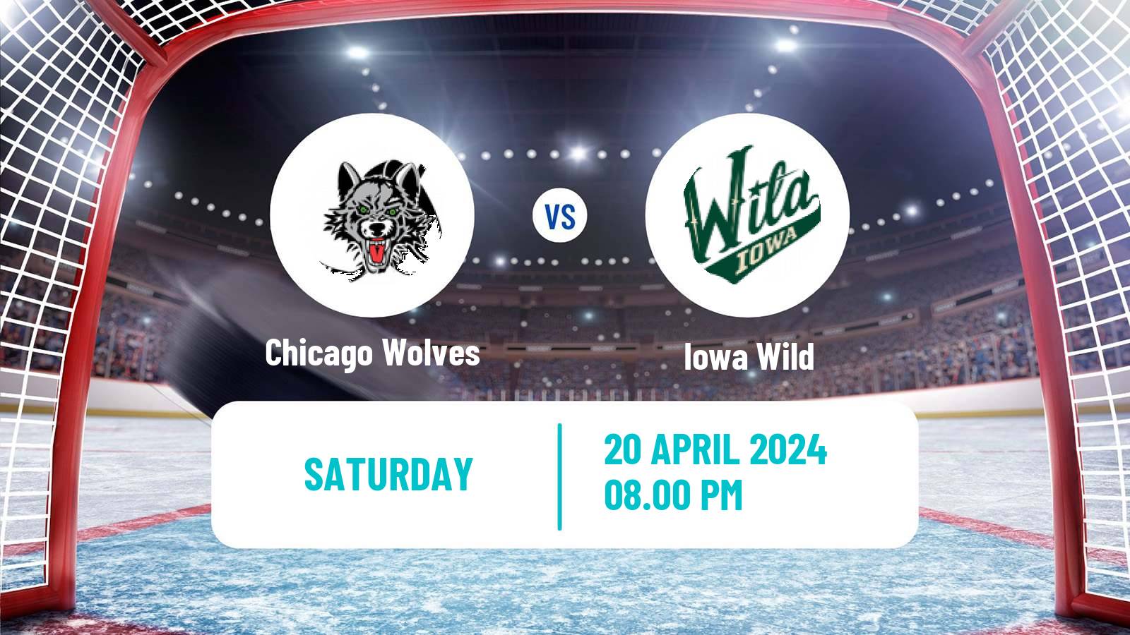 Hockey AHL Chicago Wolves - Iowa Wild