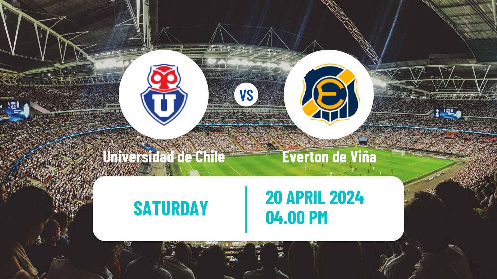 Soccer Chilean Primera Division Women Universidad de Chile - Everton de Viña