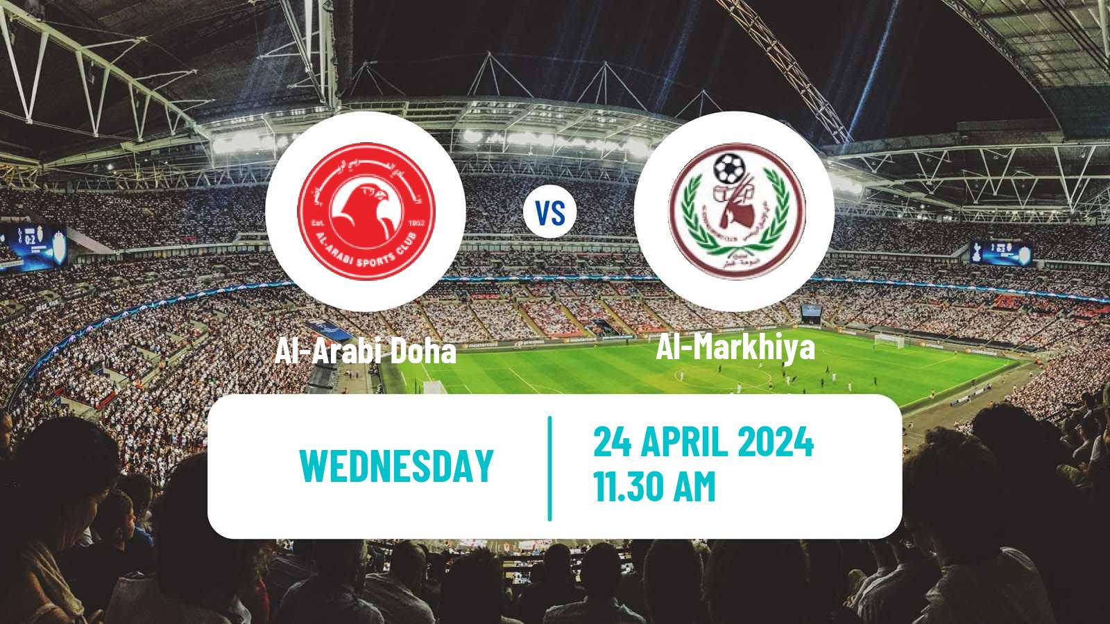 Soccer Qatar QSL Al-Arabi Doha - Al-Markhiya