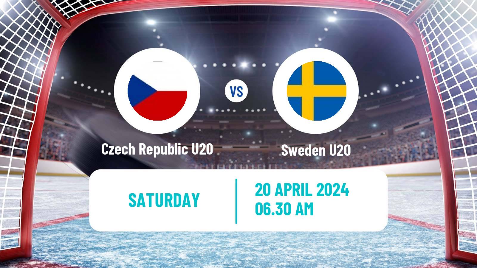 Hockey Friendly International Ice Hockey Czech Republic U20 - Sweden U20