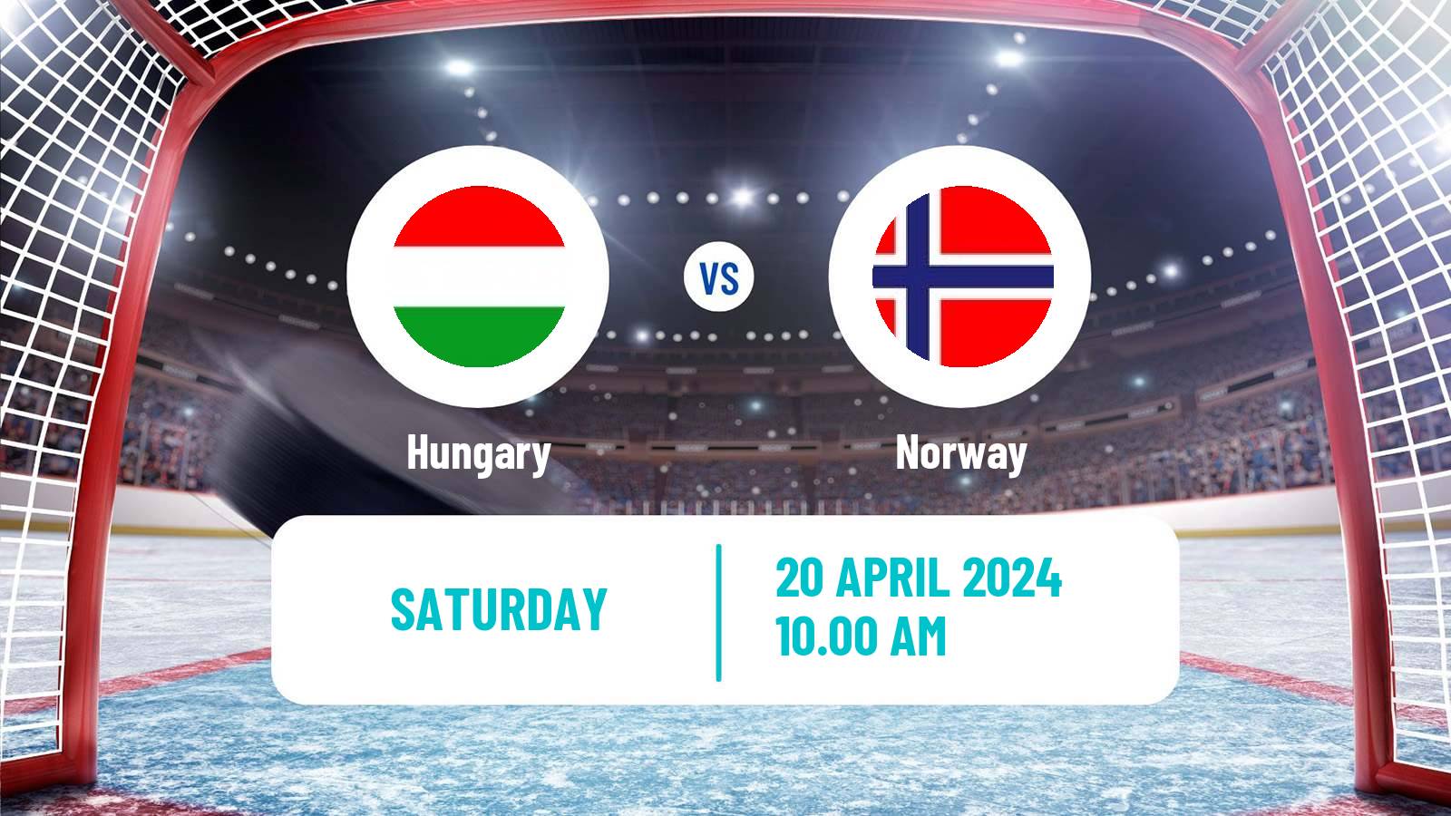 Hockey Friendly International Ice Hockey Hungary - Norway