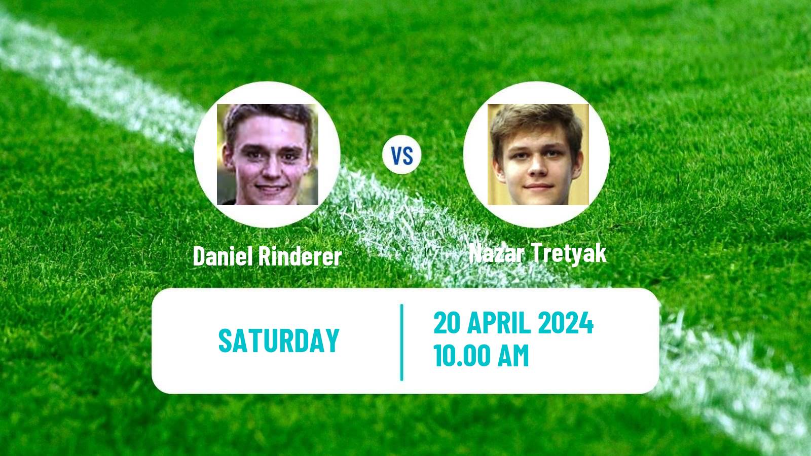 Table tennis Tt Star Series Men Daniel Rinderer - Nazar Tretyak