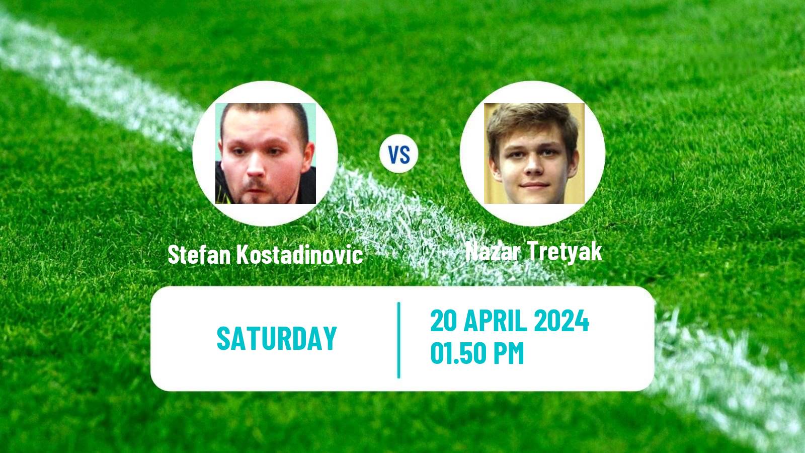 Table tennis Tt Star Series Men Stefan Kostadinovic - Nazar Tretyak