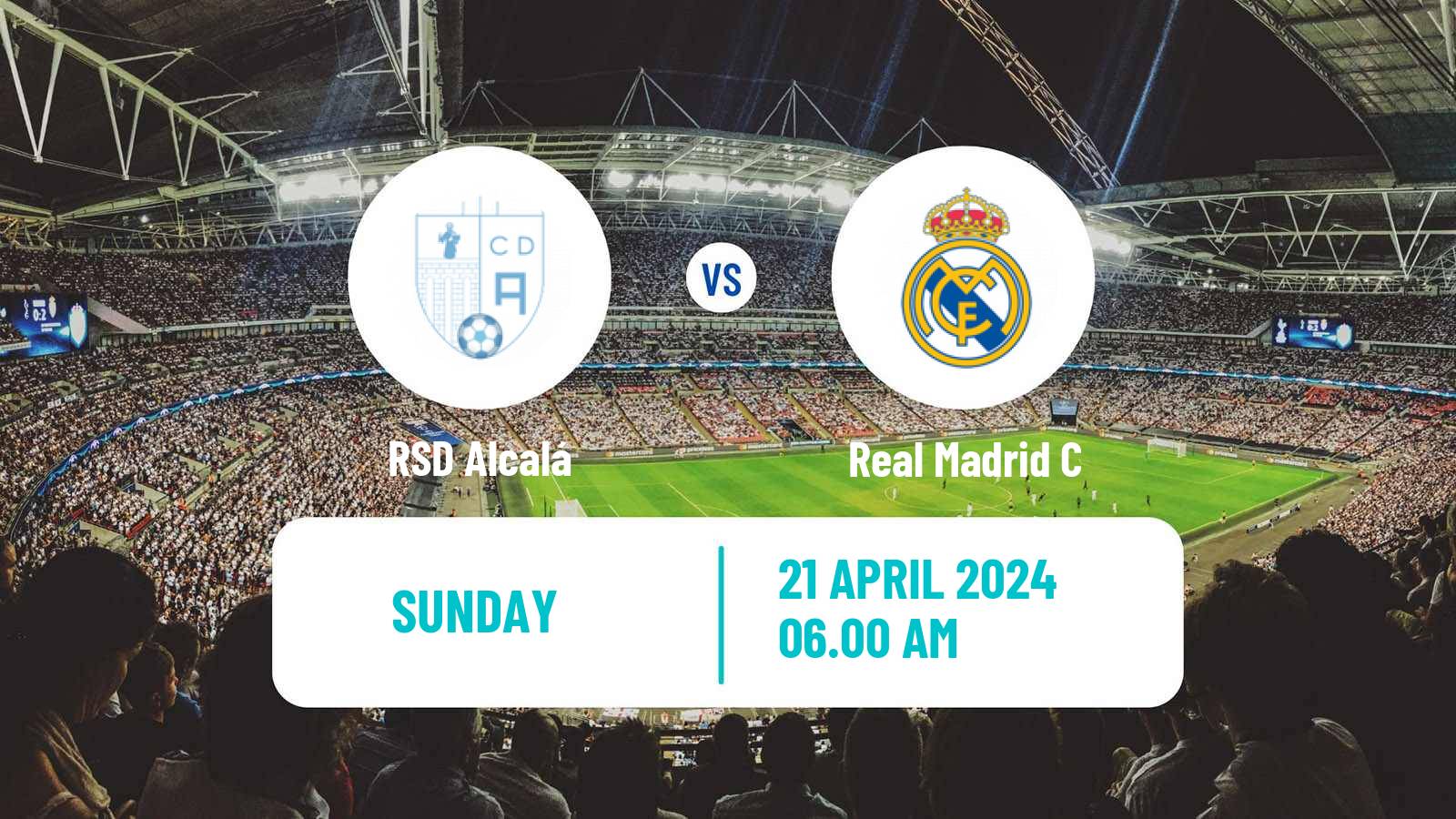 Soccer Spanish Tercera RFEF - Group 7 Alcalá - Real Madrid C