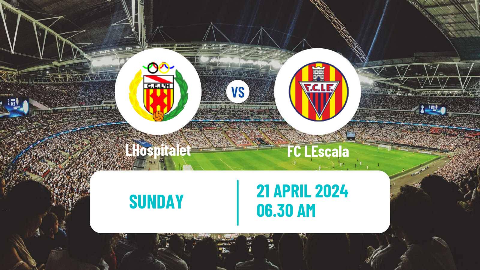 Soccer Spanish Tercera RFEF - Group 5 LHospitalet - LEscala