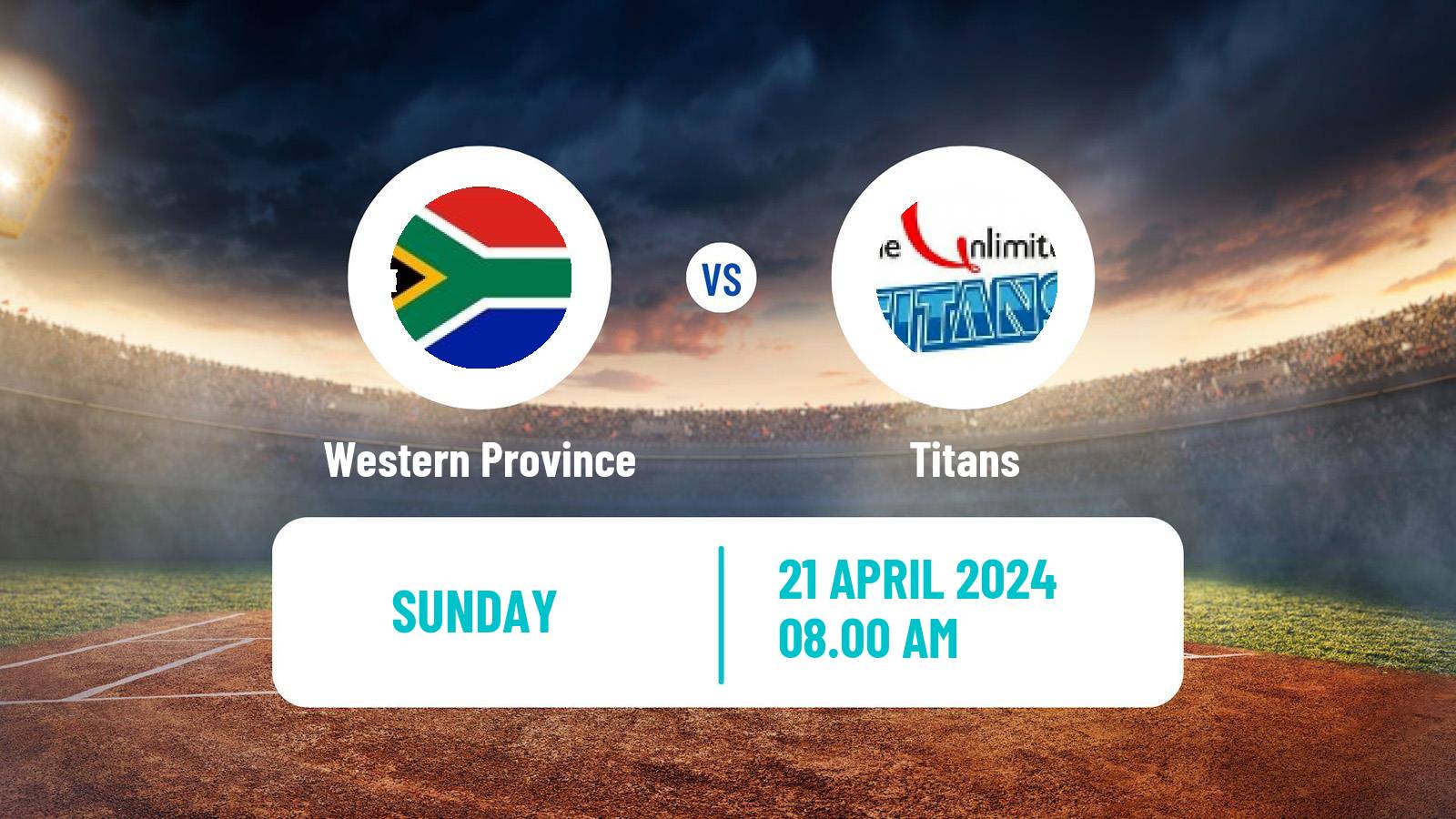 Cricket CSA T20 Challenge Western Province - Titans
