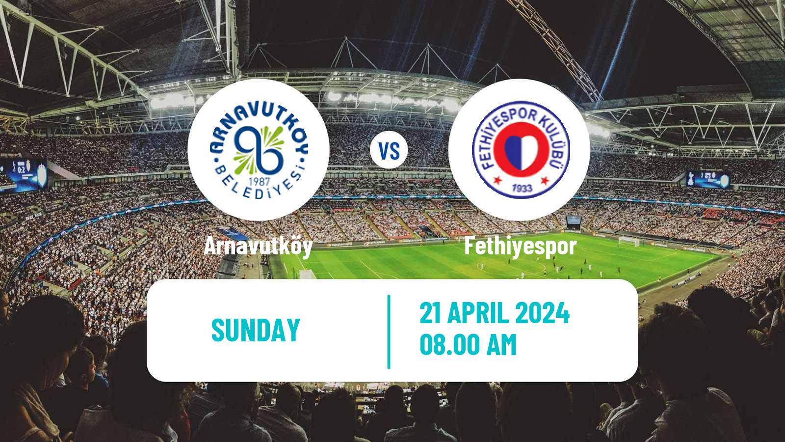Soccer Turkish Second League Red Group Arnavutköy - Fethiyespor