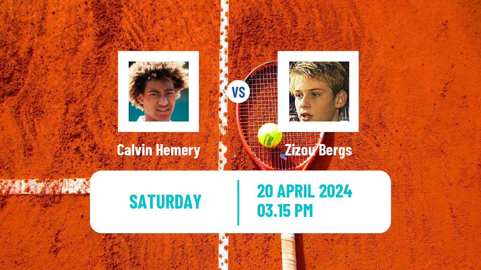 Tennis Tallahassee Challenger Men Calvin Hemery - Zizou Bergs