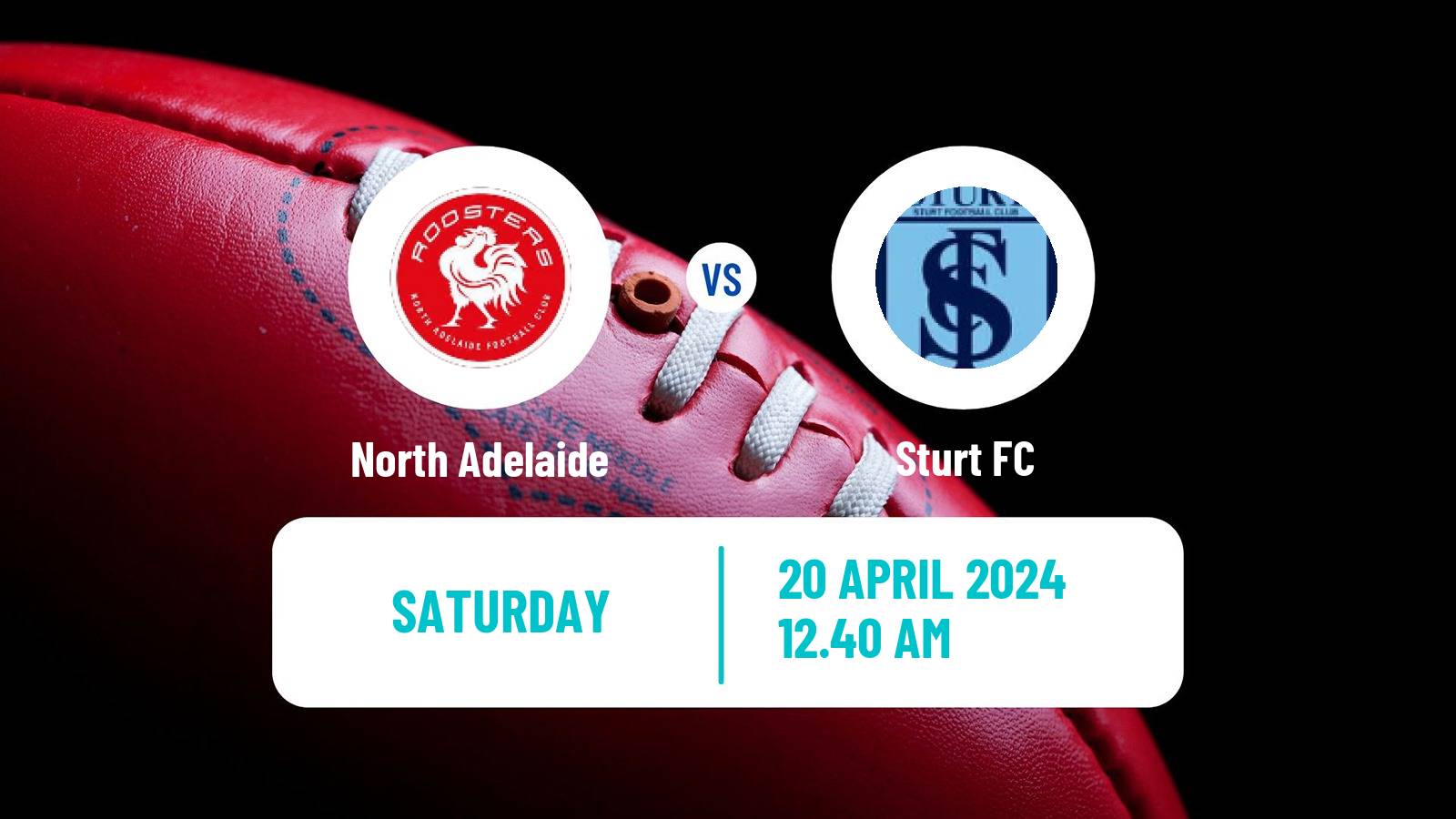Aussie rules SANFL North Adelaide - Sturt