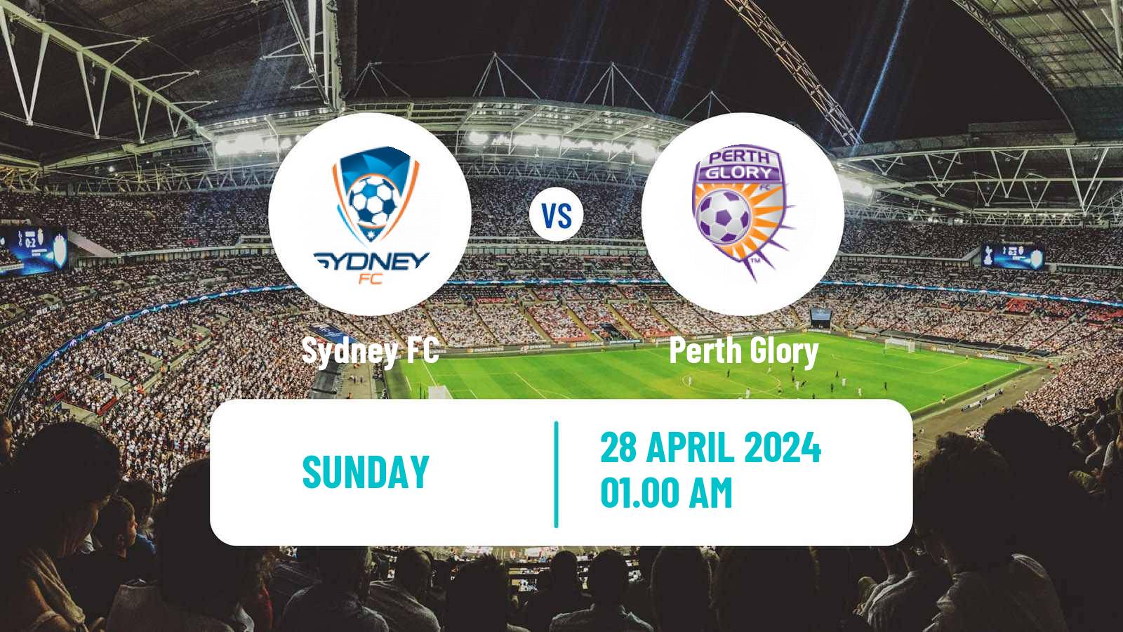 Soccer Australian A-League Sydney - Perth Glory
