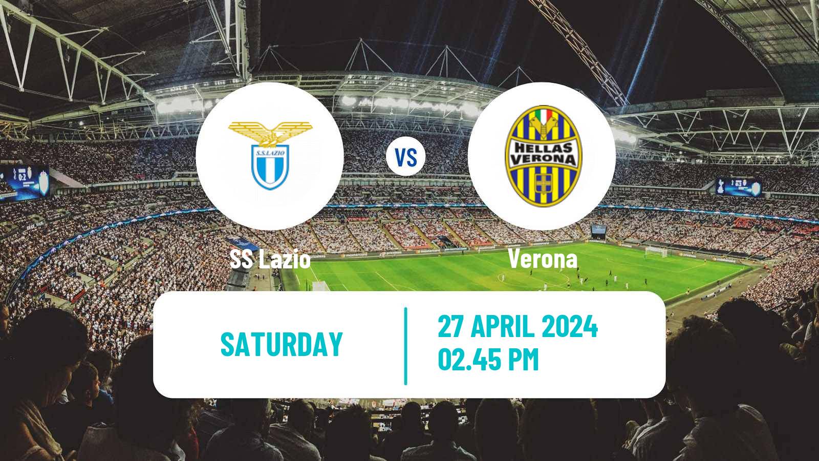Soccer Italian Serie A Lazio - Verona