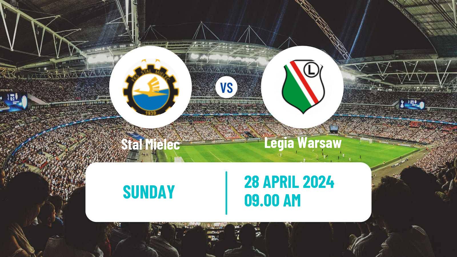 Soccer Polish Ekstraklasa Stal Mielec - Legia Warsaw