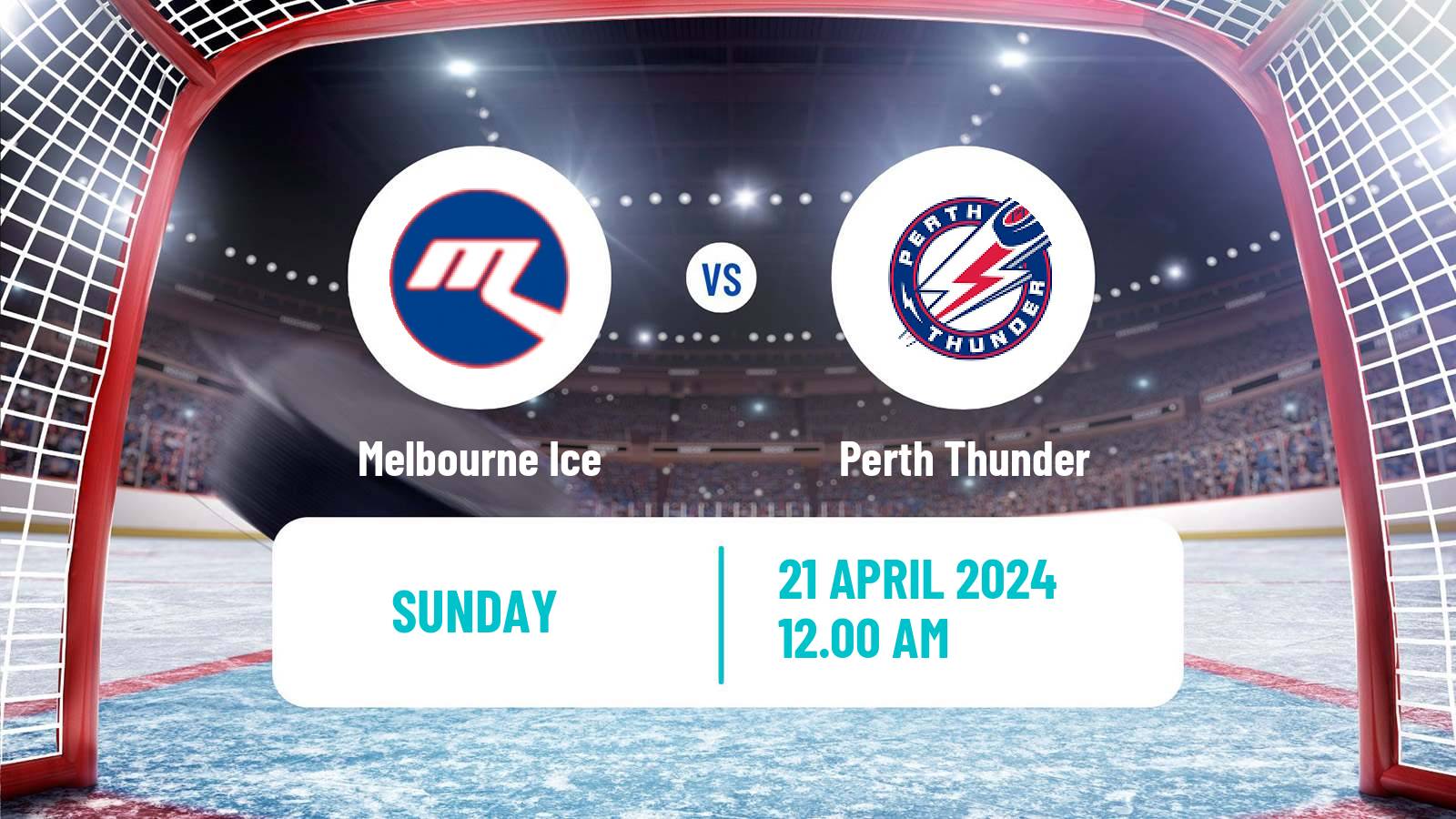 Hockey Australian Ice Hockey League Melbourne Ice - Perth Thunder