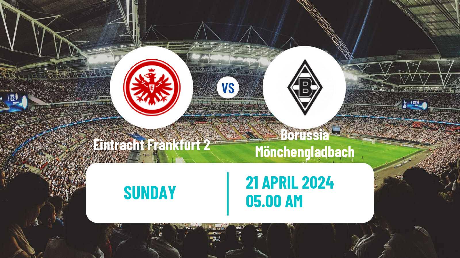Soccer German 2 Bundesliga Women Eintracht Frankfurt 2 - Borussia Mönchengladbach