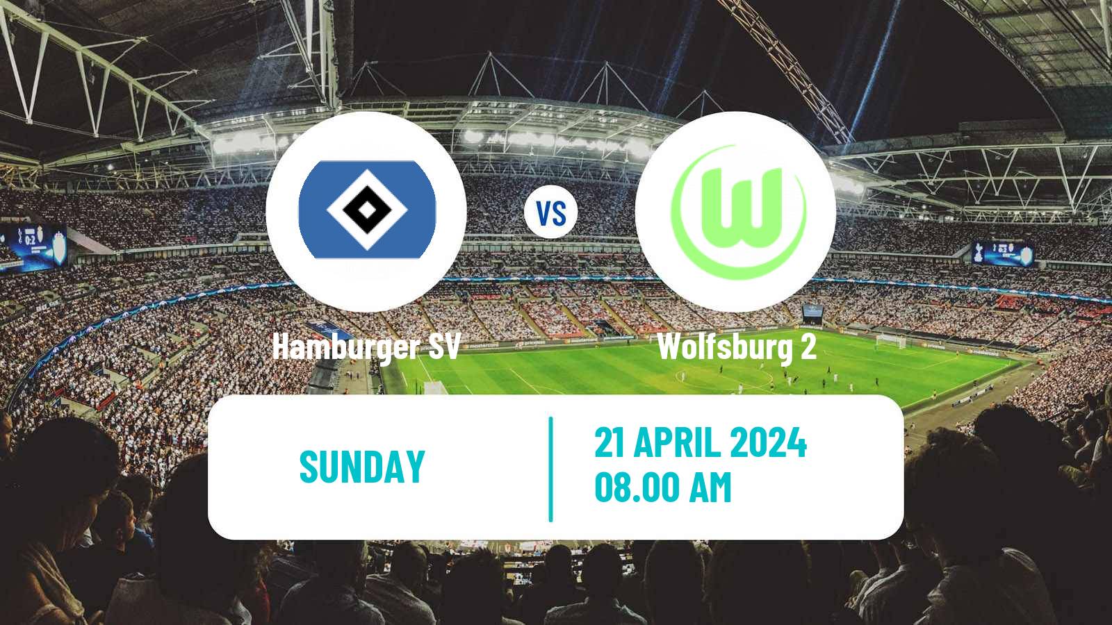 Soccer German 2 Bundesliga Women Hamburger SV - Wolfsburg 2