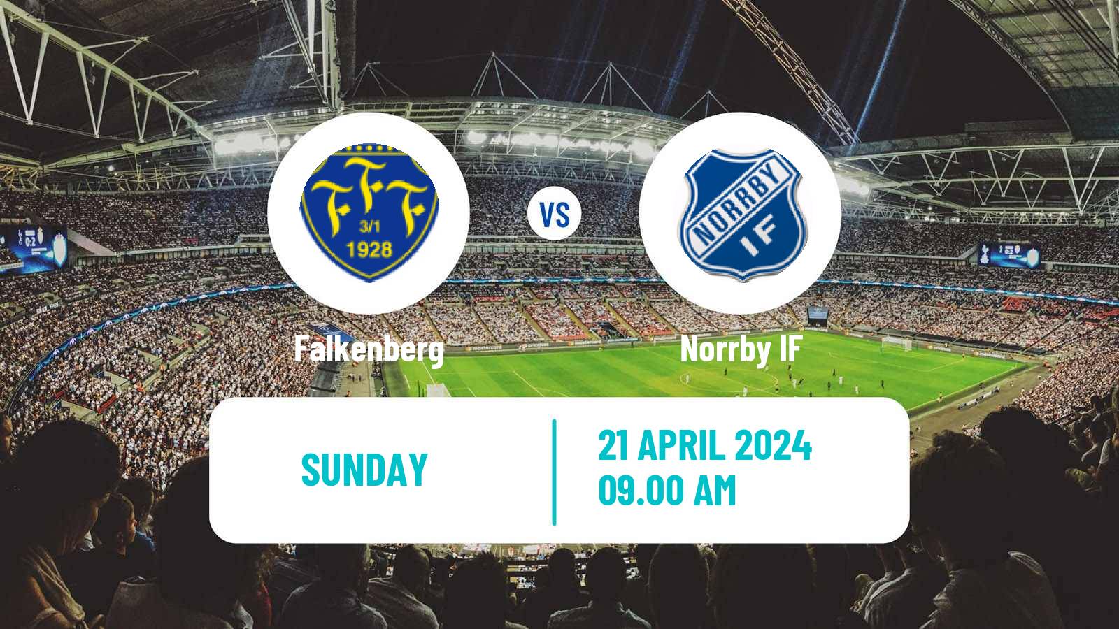 Soccer Swedish Division 1 Södra Falkenberg - Norrby