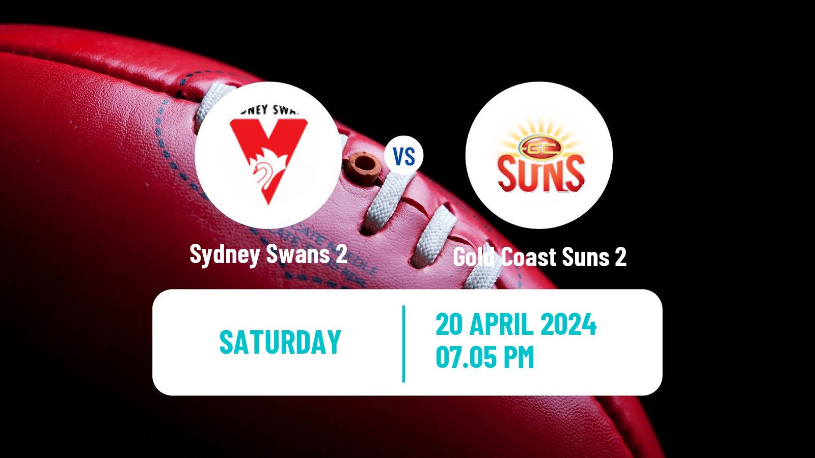 Aussie rules VFL Sydney Swans 2 - Gold Coast Suns 2