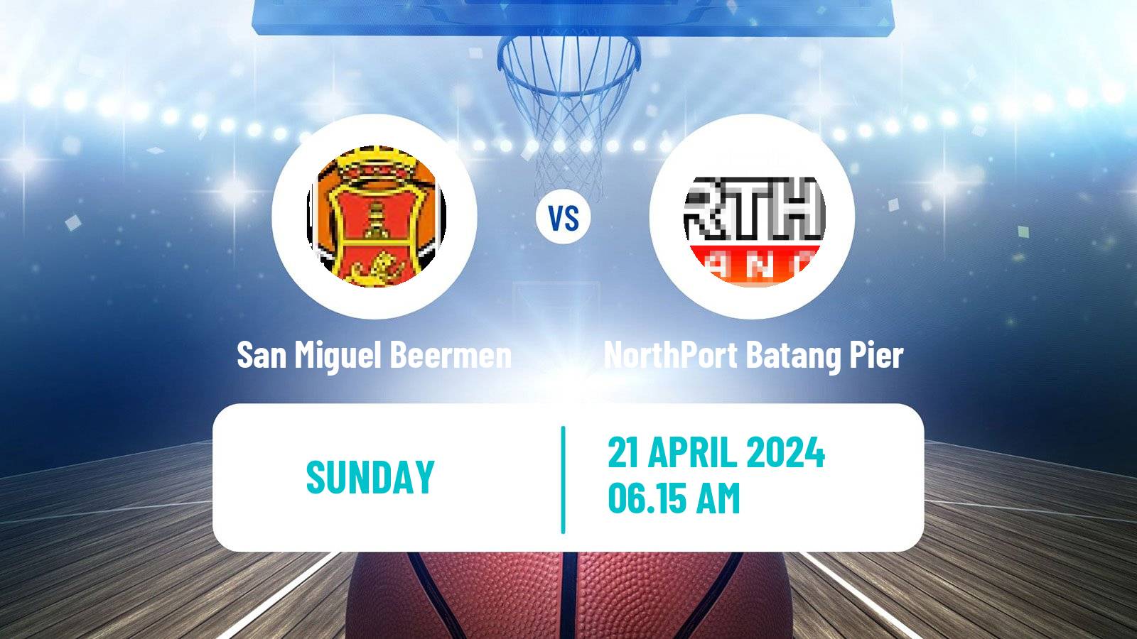 Basketball Philippines Cup San Miguel Beermen - NorthPort Batang Pier