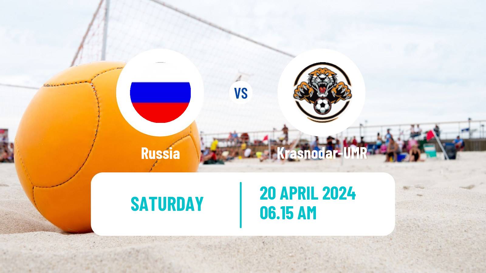 Beach soccer Intercup Russia - Krasnodar-UMR