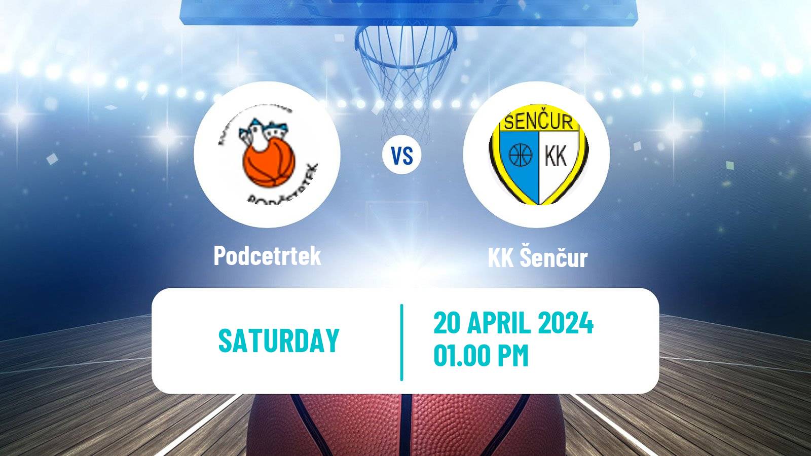 Basketball Slovenian Liga Basketball Podcetrtek - Šenčur