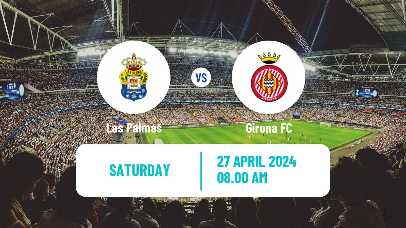 Soccer Spanish LaLiga Las Palmas - Girona