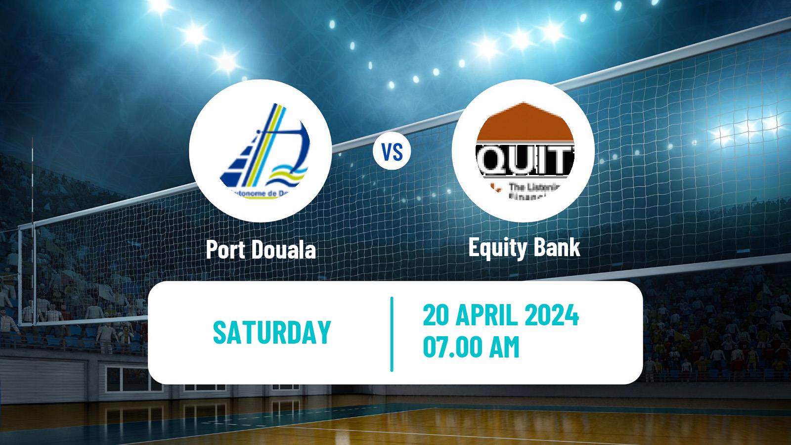 Volleyball African Club Championship Volleyball Port Douala - Equity Bank