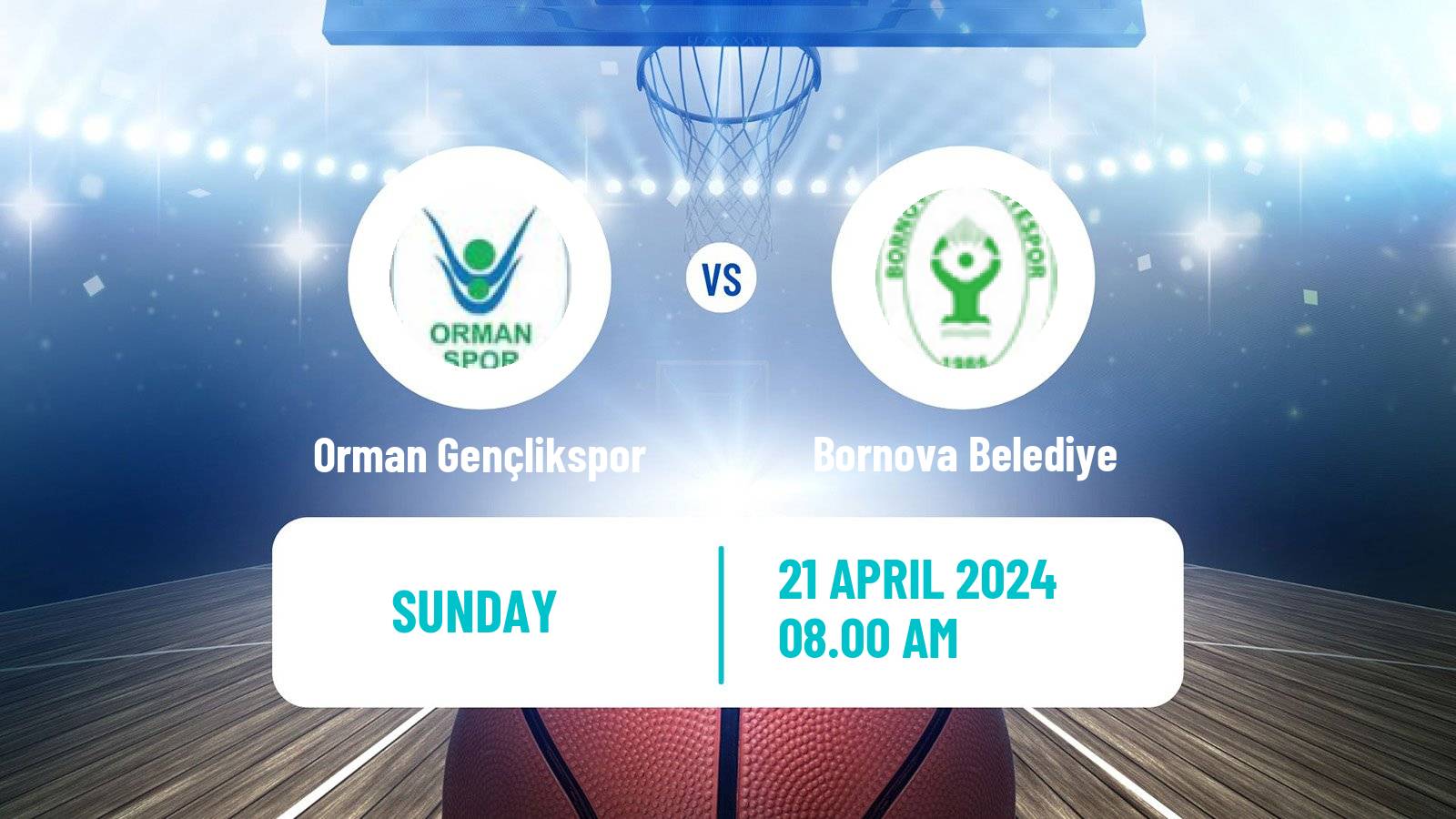Basketball Turkish TBL Orman Gençlikspor - Bornova Belediye