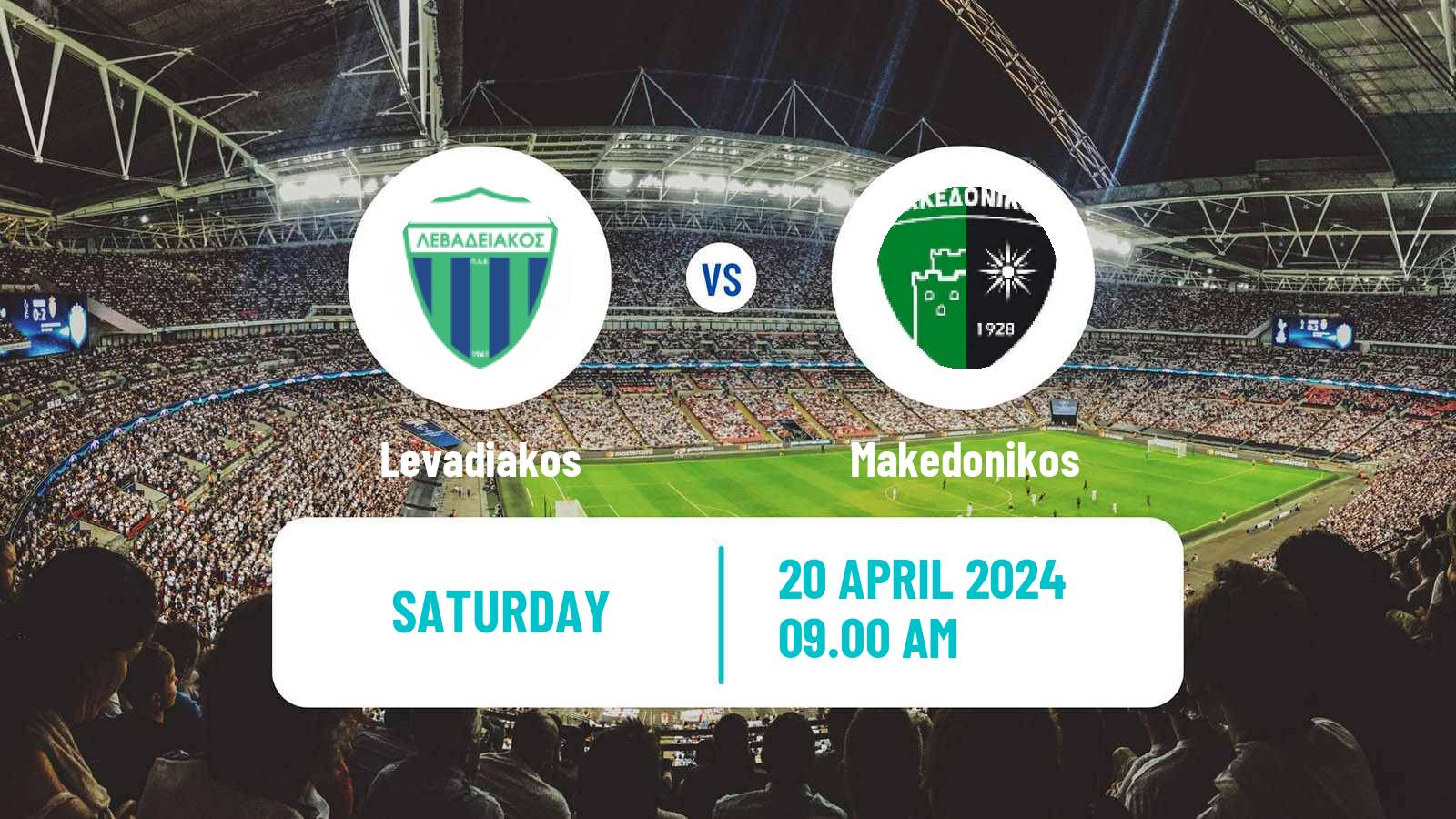 Soccer Greek Super League 2 Levadiakos - Makedonikos